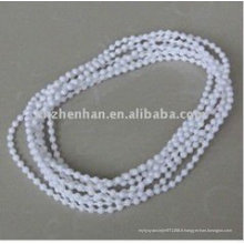 Chaîne à rideaux - 4,5 mm * 6 mm * 3 m à billes sans fin à rouleaux à chaîne à billes en plastique - Chaîne à perles verticales